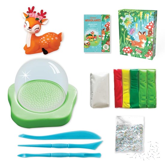 Box Candiy: Totally Woodlands Glinsterbol Kunst Set 6+