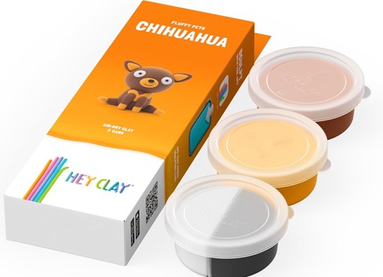 Hey Clay Chihuahua Boetseerklei 3+
