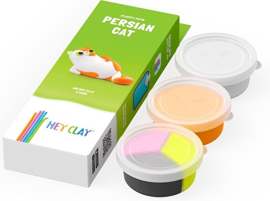 Hey Clay Perzische Kat Boetseerklei 3+
