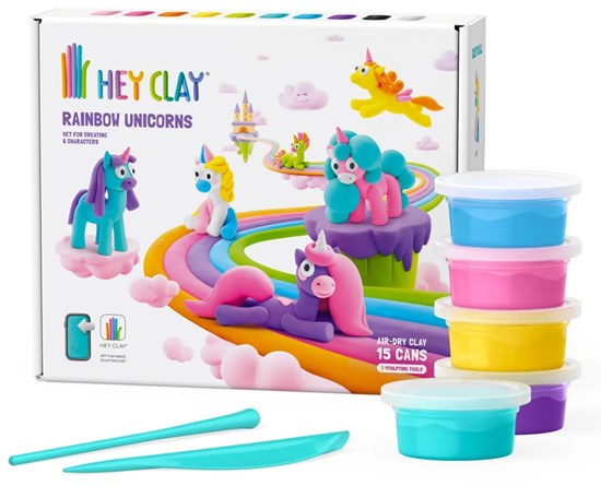 Hey Clay Kleiset Unicorn Wereld 15 Potjes 6+ 