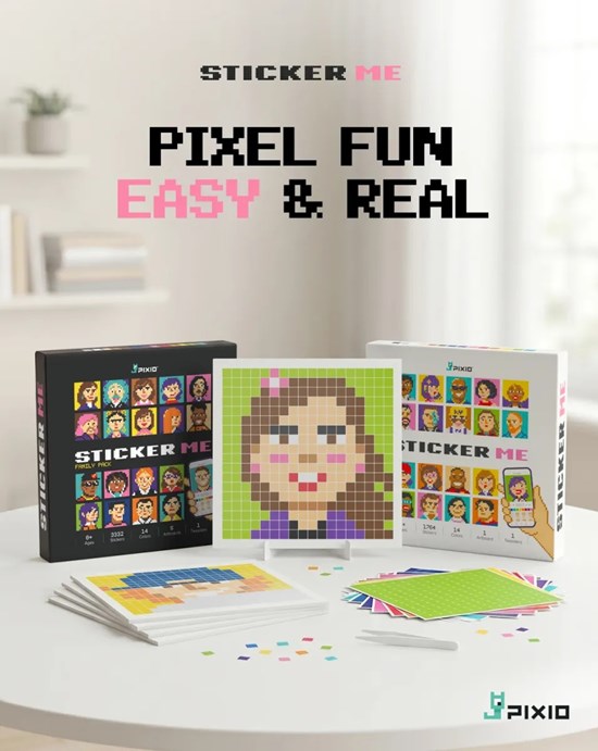 PIXIO® StickerMe Family Pack 8+