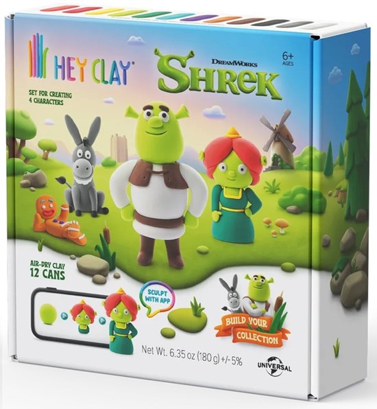 Hey Clay Kleiset Shrek 12 Potjes 6+ 