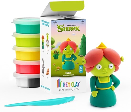 Hey Clay Kleiset Fiona uit Shrek 5 Potjes 6+ 