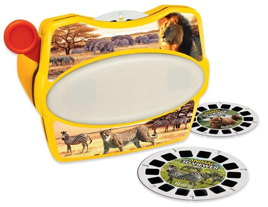 Amvo 3D Vieuw Master Wilde Dieren met 3 Verwisselbare Schijven 3+ 
