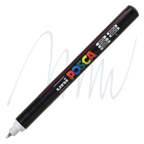 Posca Extra Fine Round Tip 0.7mm WIT