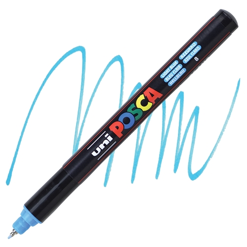 Posca Extra Fine Round Tip 0.7mm LICHT BLAUW
