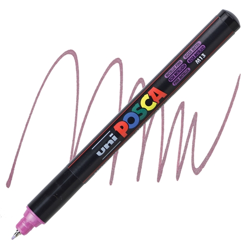 Posca Extra Fine Round Tip 0.7mm METALLIC PAARS