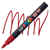 Posca Extra Fine Round  Conische Punt Tip 0.9mm- 1.3mm DONKER ROOD