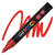 Posca Extra Fine Round  Conische Punt Tip 1.8-2.5mm ROOD