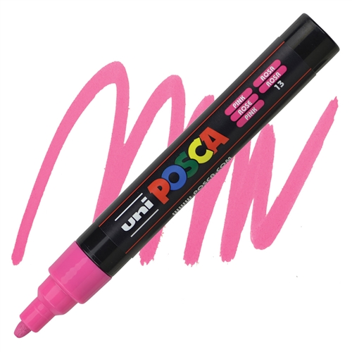 Posca Extra Fine Round  Conische Punt Tip 1.8-2.5mm ROZE