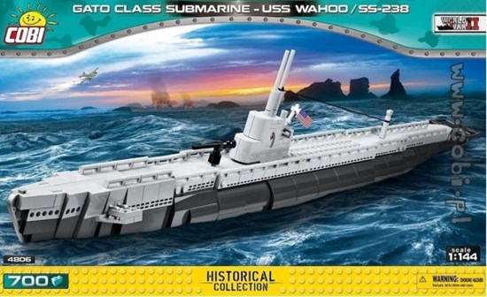cobi USS WAHOO/SS-238/GATO CLASS SUBMARINE  art nr 4806