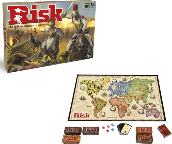 hasbro gaming Risk Strategie spel 10+ 