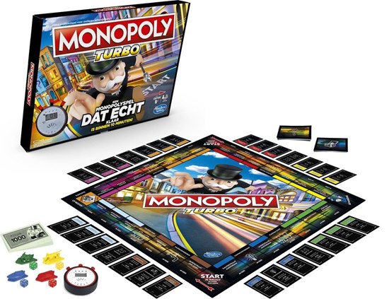 hasbro MONOPOLY TURBO 8+