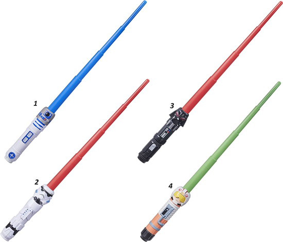 Star Wars Squad Lichtzwaard assorti kleuren 