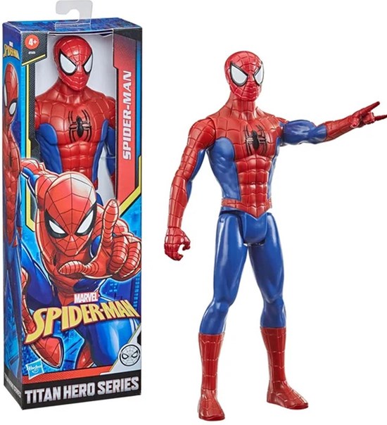 Marvel Avengers Titan Hero Speelfiguur Spider-Man 30cm 4+ 