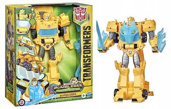 transformers Cyber Roll and Transform Bumblebee 6+