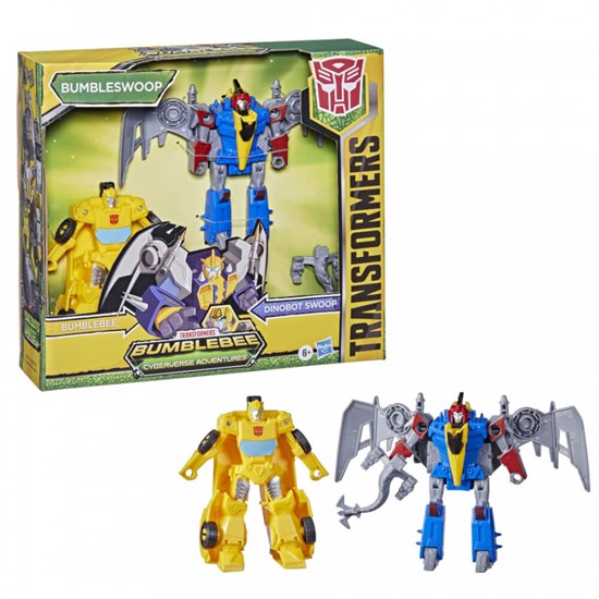 transformers Cyber Roll and Combine assorti