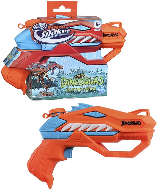 Super Soaker Dinosquad Raptor Surge waterpistool 6+