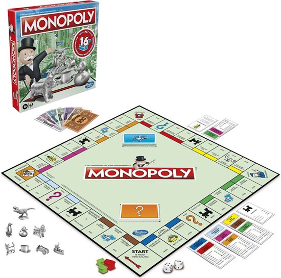 hasbro Monopoly Classic Original spel 8+