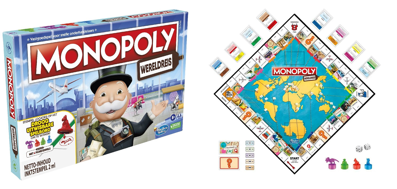 hasbro Monopoly Wereld 8+