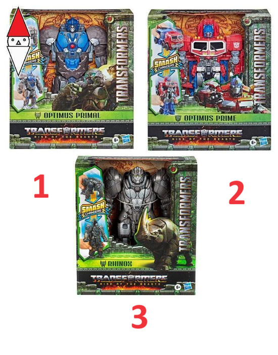 Transformers Movie 7 Smash Changers assorti 6+