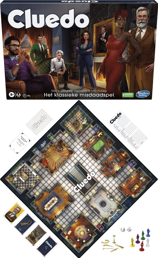 hasbro Cluedo het Klassieke Misdaadspel 8+