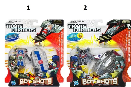 Hasbro Transformers Bot Shots Battle Game 5+ 