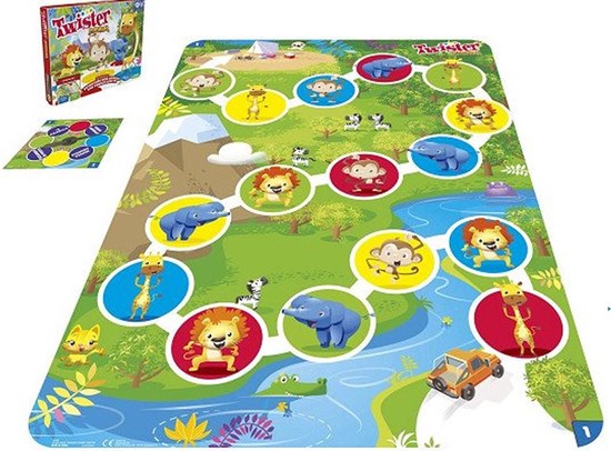 hasbro gaming Twister Junior spel 3+ 