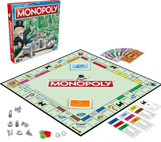hasbro Monopoly Classic spel 8+