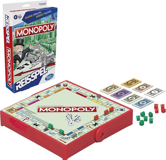 Hasbro Monopoly Reis Editie 8+ 