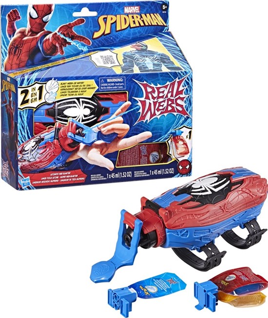Marvel Spider-Man Real Webs Ultimate Web Blaster 5+ 