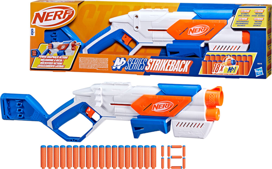 hasbro Nerf N-Series Strikeback 8+ 