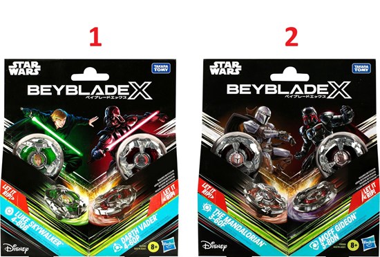 hasbro Beyblade Bey X Star Wars Collab Multipack assorti 8+ 