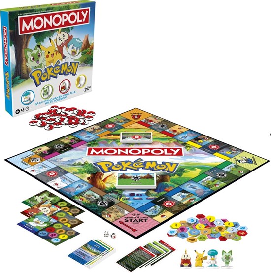 Monopoly Pokémon Editie 8+ 