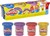 Play Doh 4-pack Metallic Glans Boetseerklei 2+ 
