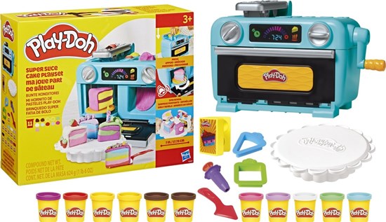 Play Doh Konditorei Taart met Laagjes Speelset 3+