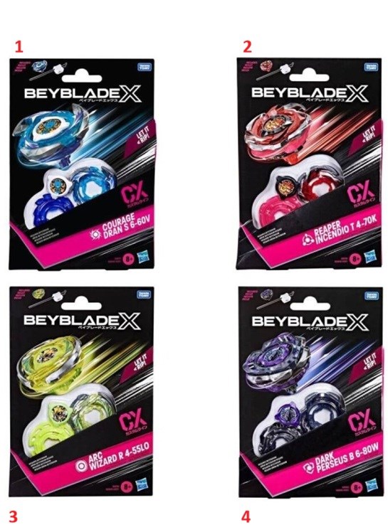 hasbro Beyblade Bey X Cx Starter Pack assorti 8+ 