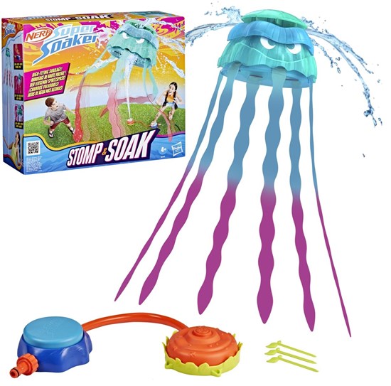 hasbro Nerf Super Soaker Stomp & Soak Fontein 4+  