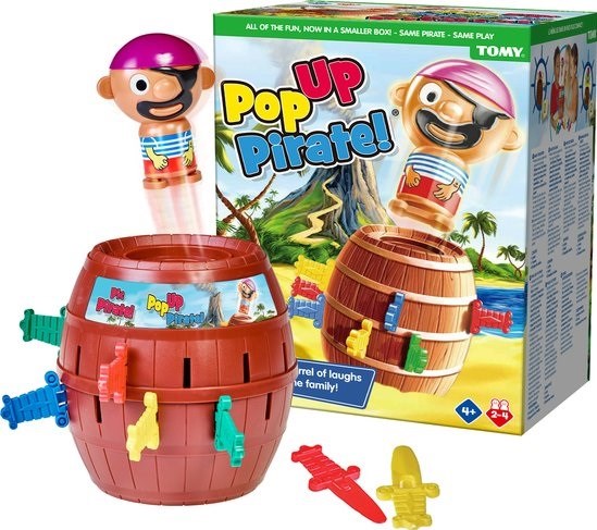 tomy Pop Up Piraten spel 4+ 