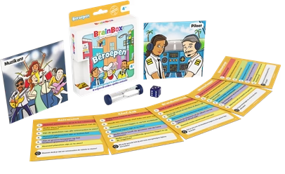 Bezzerwizzer Brainbox Pocket Spel Beroepen 4+ 