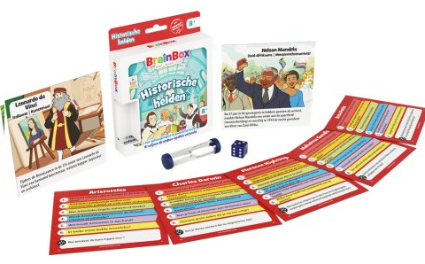Bezzerwizzer Brainbox Pocket Spel Historische Helden 8+ 