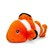 Keeleco Recycle Clownfish Oranje/Wit 25cm