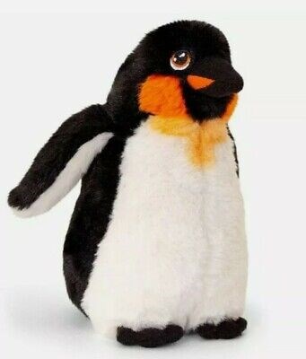 keeltoys Keeleco Pingo de Pinguin Zwart/Wit 20cm Gerecycled Pluche figuur