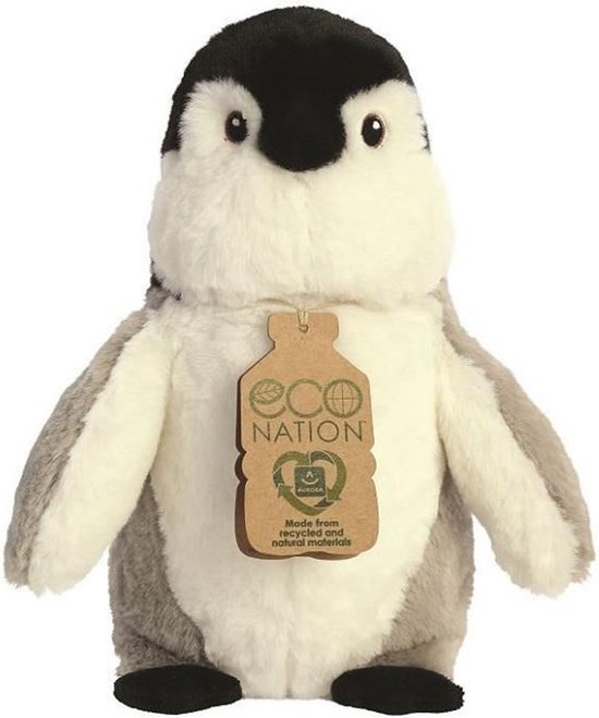 Eco Nation Pluche Pinguin circa 24cm 