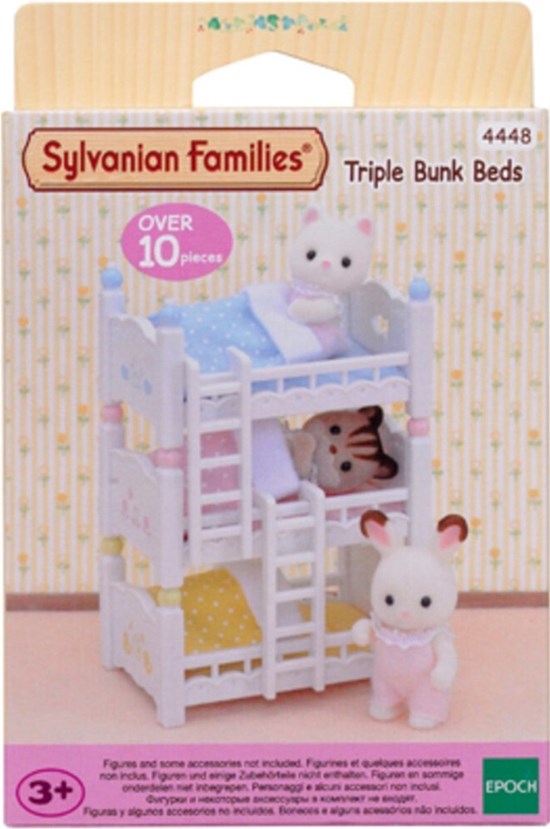 4448 Sylvanian Families Stapelbed voor 3 Figuren 3+