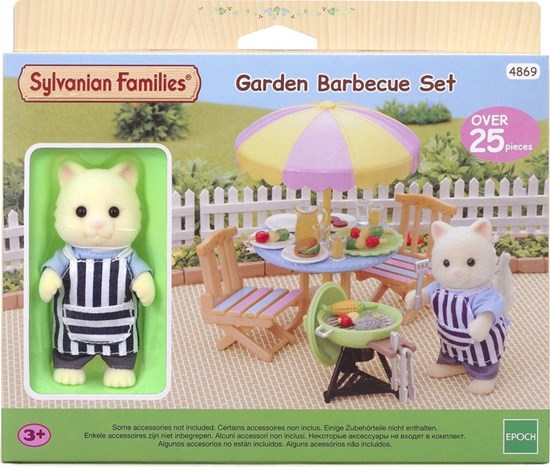 4869 Sylvanian Families Tuinset met Barbeque en Accessoires 3+