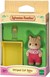 5186 Sylvanian Families Baby Gestreepte Kat met Bedje 3+