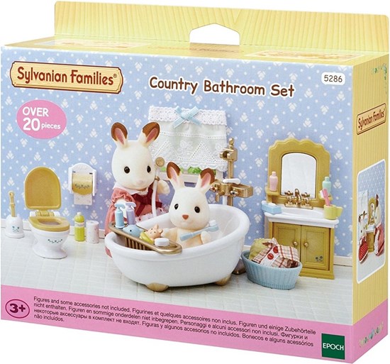 5286 Sylvanian Families  Country Badkamer set met Accessoires 3+