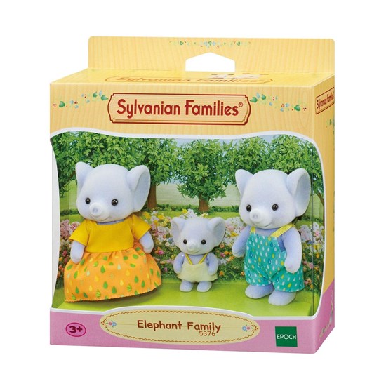 5376 sylvanian families Olifanten Familie 3dlg 3+