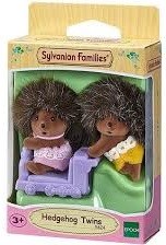 5424 Sylvanian Families Egel Tweeling met Duw Locomotief 3+